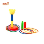 اسباب بازی حلقه پرتاب خرسی کوچک بادبادک مدل جعبه ای